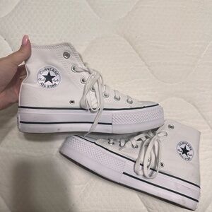 Converse All Star White High-Top Sneakers